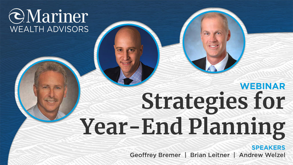 Strategies for Year-End Planning