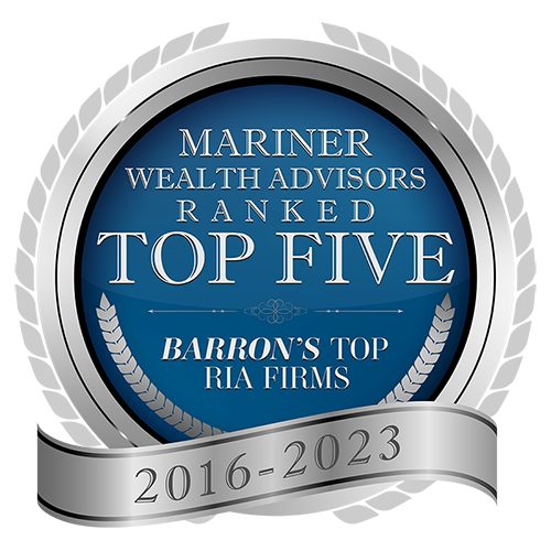 Barron’s has ranked our firm as a top four RIA for the last four years